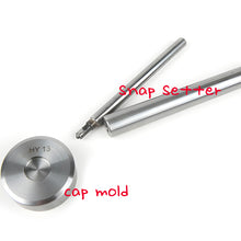 Load image into Gallery viewer, Spring Snap hand setter mold (10 mm or 13 mm), Leather craft tools MLT- P00000GL