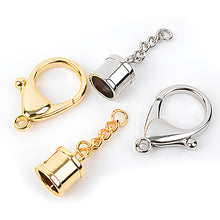 Load image into Gallery viewer, Tassel Cap with Lobster Clasp Hook Ver.1 Zinc Metal Alloy (14mm X 13mm) P00000SH