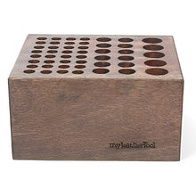 Load image into Gallery viewer, Small size Tool Rack, Wooden Design tool Organizer for your Leather Craft Tools-P0000BOC