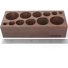 Load image into Gallery viewer, Big size Tool Rack, Wooden Design Tool Organizer for your Leather Craft Tools P0000BOB