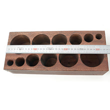Load image into Gallery viewer, Big size Tool Rack, Wooden Design Tool Organizer for your Leather Craft Tools P0000BOB