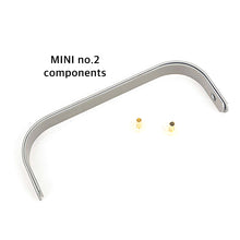 Load image into Gallery viewer, Mini Metal Dulles Bag Frame - Doctor Bag Style making leather craft P0000BAV