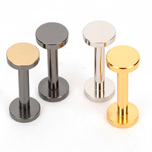 Load image into Gallery viewer, Buckles Handbag accessory dumbbell ver.2(8mm Cap size)- shaped buckles, Leather DIY making asscessories, Leather craft tools MLT-P0000BFG