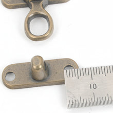 Load image into Gallery viewer, Swing Bag Clasps, 2 size of it, Old world style Clasps, Clutch Lock, Bag Making Suppliers, Leather craft tools MLT-P0000BKM