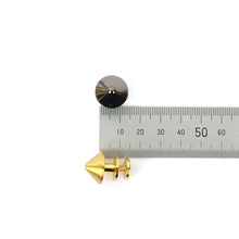 Load image into Gallery viewer, Cone dumbbell decoration Small accessory, Leather DIY making asscessories, Craft Tools MLT-P0000BYE