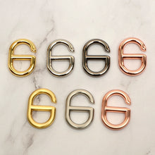 Load image into Gallery viewer, number 6 style D-ring Decoration for Bag leather craft tools MLT-P0000DPK