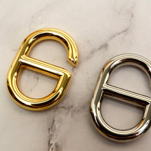 Load image into Gallery viewer, number 6 style D-ring Decoration for Bag leather craft tools MLT-P0000DPK