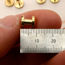 Load image into Gallery viewer, Dumbbell decoration cap size 8mm Selling in units of 10pcs Leather Craft Tool -MLT- P0000DPQ