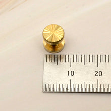 Load image into Gallery viewer, Chicago screw decoration cap size 8 mm Selling in units of 10pcs , Leather craft tool-MLT-P0000DPR