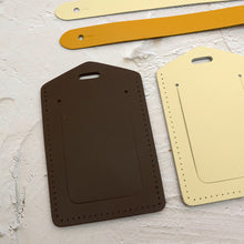 Load image into Gallery viewer, Leather Craft DIY Name Tag Making Kit Thread, needle can be added, Leather craft tools MLT-P0000DPT