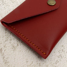 Load image into Gallery viewer, DIY 2 pocket cases card cases Making Kit Thread needle can be added Leather craft tools MLT-P0000DQH