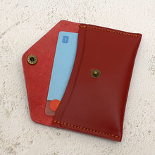 Load image into Gallery viewer, DIY 2 pocket cases card cases Making Kit Thread needle can be added Leather craft tools MLT-P0000DQH