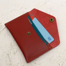 Load image into Gallery viewer, DIY 2 pocket cases card cases Making Kit Thread needle can be added Leather craft tools MLT-P0000DQH