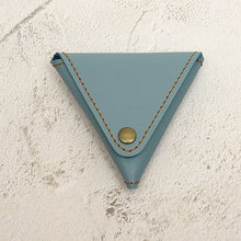 Load image into Gallery viewer, DIY Triangle Coin Wallet Making Kit Thread needle can be added Leather craft tools MLT-P0000DQI