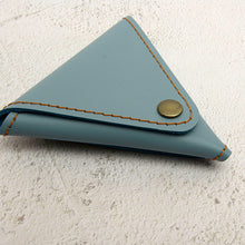 Load image into Gallery viewer, DIY Triangle Coin Wallet Making Kit Thread needle can be added Leather craft tools MLT-P0000DQI