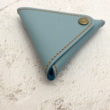 Load image into Gallery viewer, DIY Triangle Coin Wallet Making Kit Thread needle can be added Leather craft tools MLT-P0000DQI