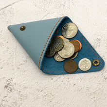 Load image into Gallery viewer, DIY Triangle Coin Wallet Making Kit Thread needle can be added Leather craft tools MLT-P0000DQI