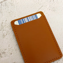 Load image into Gallery viewer, DIY Single Card Case Making Kit Thread needle can be added Leather craft tools MLT-P0000DQJ