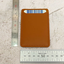 Load image into Gallery viewer, DIY Single Card Case Making Kit Thread needle can be added Leather craft tools MLT-P0000DQJ