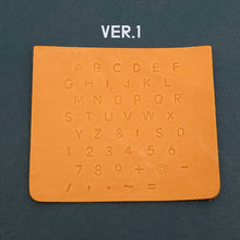 Load image into Gallery viewer, Beginner Leather Carving Alphabet Initial Engraving Set Leather craft Stamping Stamp MLT- P0000DQO