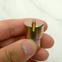 Load image into Gallery viewer, Connector for rubber band or string connection Machine mold Leather craft Tools MLT-P00000SA