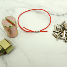 Load image into Gallery viewer, Connector for rubber band or string connection Machine mold Leather craft Tools MLT-P00000SA