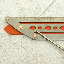 Load image into Gallery viewer, Belt Hole Guide, Hole Saw Pattern Templet Tool. Leather craft tools MLT-P0000DQZ