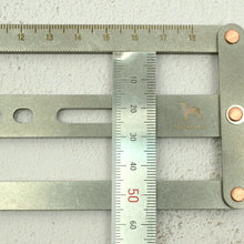 Load image into Gallery viewer, Belt Hole Guide, Hole Saw Pattern Templet Tool. Leather craft tools MLT-P0000DQZ