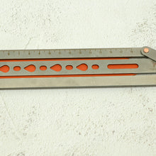 Load image into Gallery viewer, Belt Hole Guide, Hole Saw Pattern Templet Tool. Leather craft tools MLT-P0000DQZ