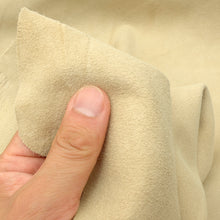 Load image into Gallery viewer, GOATSKIN Suede Leather 4~5 sq ft, Finished Goatskin Leather (NOT Cutting size,4~5 sq ft overall) Leather crafting MLT- P0000DQT