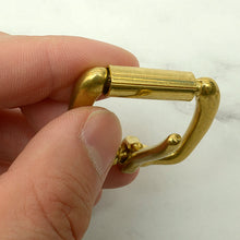 Load image into Gallery viewer, Solid Brass roller Buckle Single Version Make a Belt Leather craft tools ,MLT-P0000DRG