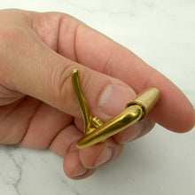 Load image into Gallery viewer, Solid Brass roller Buckle Single Version Make a Belt Leather craft tools ,MLT-P0000DRG