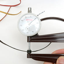 Load image into Gallery viewer, Antique two-tone cowhide flat strap Oil Leather Cord Natural leather strap MLT- P0000DRH