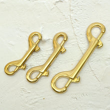 Load image into Gallery viewer, Double Head Swivel Clips Solid Brass Leather craft tools MLT- P0000DRJ