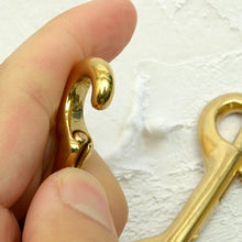 Load image into Gallery viewer, Double Head Swivel Clips Solid Brass Leather craft tools MLT- P0000DRJ