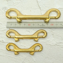 Load image into Gallery viewer, Double Head Swivel Clips Solid Brass Leather craft tools MLT- P0000DRJ