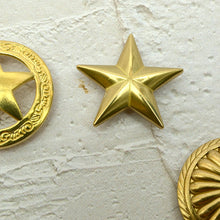 Load image into Gallery viewer, Brass Concho Screws Available in 4 styles, Anti rust, Leather craft tools MLT-P0000CDS