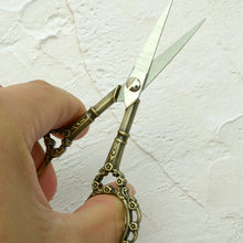 Load image into Gallery viewer, Craft classic mini scissors for thread fabric cutting small scissors side scissors Leather craft tools, MLT-P0000DRL