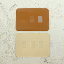 Load image into Gallery viewer, Hot stamp foil(transparent) Foil Stamped, Letterpress Leather Craft tools MLT-P0000DRN