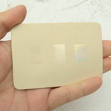 Load image into Gallery viewer, Hot stamp foil(transparent) Foil Stamped, Letterpress Leather Craft tools MLT-P0000DRN