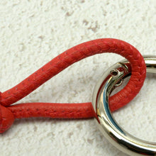 Load image into Gallery viewer, Stitched Napa Leather Cord Lam skin Round Strap necklace mask strap MLT- P0000DRS
