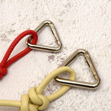 Load image into Gallery viewer, Open triangle ring Materials for making triangle key ring Gate Spring Ring Push Snap Hooks MLT- P0000DRT
