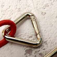 Load image into Gallery viewer, Open triangle ring Materials for making triangle key ring Gate Spring Ring Push Snap Hooks MLT- P0000DRT
