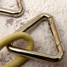 Load image into Gallery viewer, Open triangle ring Materials for making triangle key ring Gate Spring Ring Push Snap Hooks MLT- P0000DRT