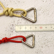Load image into Gallery viewer, Open triangle ring Materials for making triangle key ring Gate Spring Ring Push Snap Hooks MLT- P0000DRT