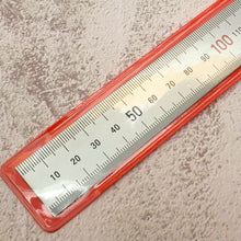 Load image into Gallery viewer, Steel non-grossy (15cm,30cm) ruler, stainless steel, leather craft tools MLT-P00000HF