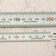 Load image into Gallery viewer, Steel non-grossy (15cm,30cm) ruler, stainless steel, leather craft tools MLT-P00000HF