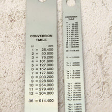 Load image into Gallery viewer, Steel non-grossy (15cm,30cm) ruler, stainless steel, leather craft tools MLT-P00000HF