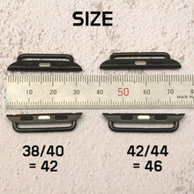 Load image into Gallery viewer, Plated Metal watch strap connector for 38/40, 42/44mm straps or wristband Making Suppliers-MLT-P0000CYG