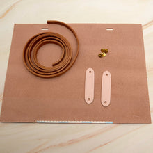 Load image into Gallery viewer, DIY X Stitch Cross Bag Making kit add Thread needle set Leather craft P0000DPT